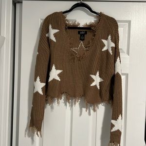Just Polly cropped sweater